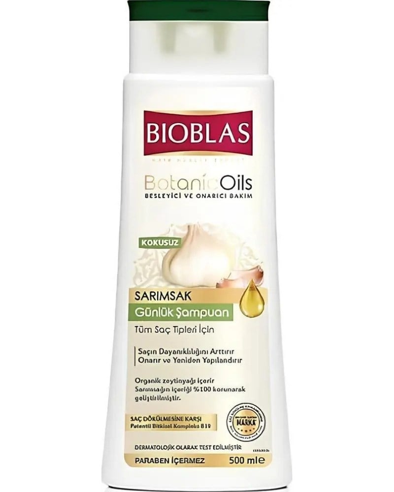 Bioblas Botanic Oils Sarımsaklı Şampuan 500 Ml