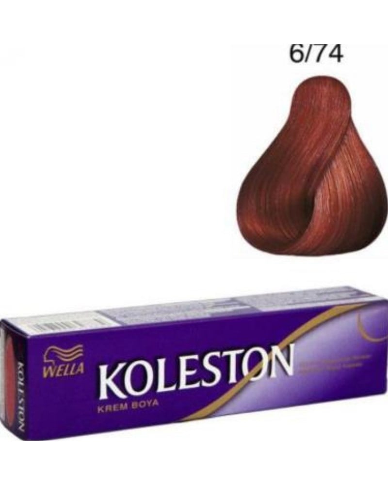 Wella Koleston Single Tüp Boya 6/74 Terrakota