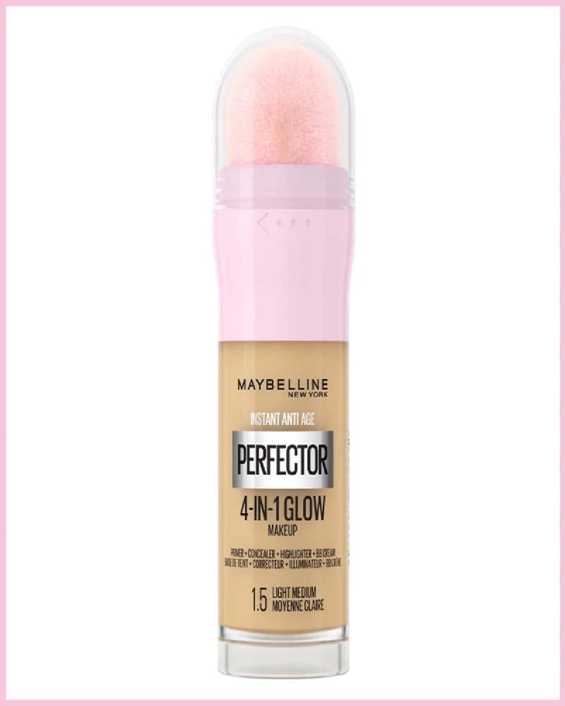 MAYBELLINE Fondöten Instant Perfector Glow 4 Etki 1 Arada 1.5 Light Medium