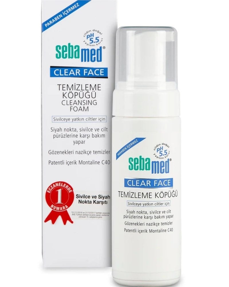 Sebamed STD Clear Face Yüz Temizleyici Köpük 150 ml Klasik