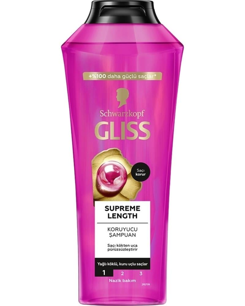 Gliss Supreme Length Uzun Saçlara Özel Şampuan 400 ML