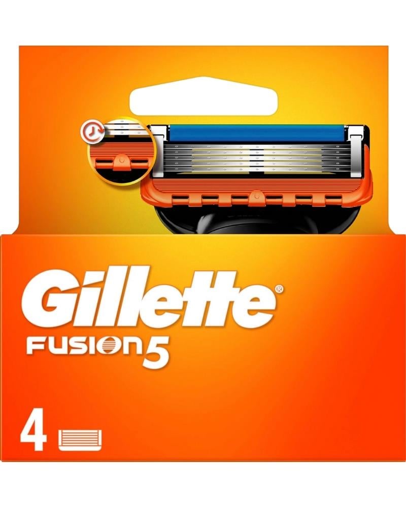 Gillette Fusion Yedek Tıraş Bıçağı 4'lü