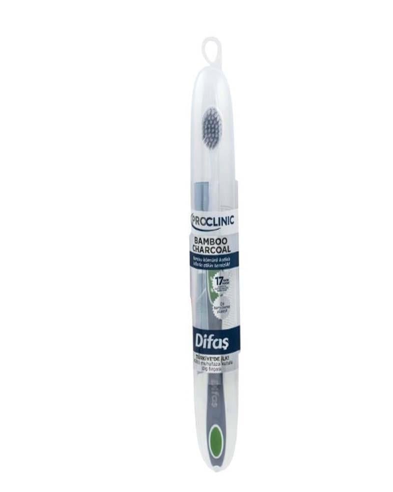 Difaş Pro-Clinic Diş Fırçası Bamboo Charcoal