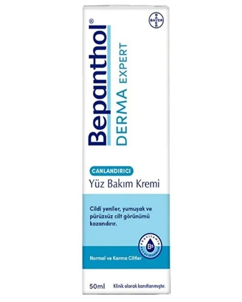 Bepanthol Derma Expert Canlandırıcı Yüz Bakım Kremi 50 ml