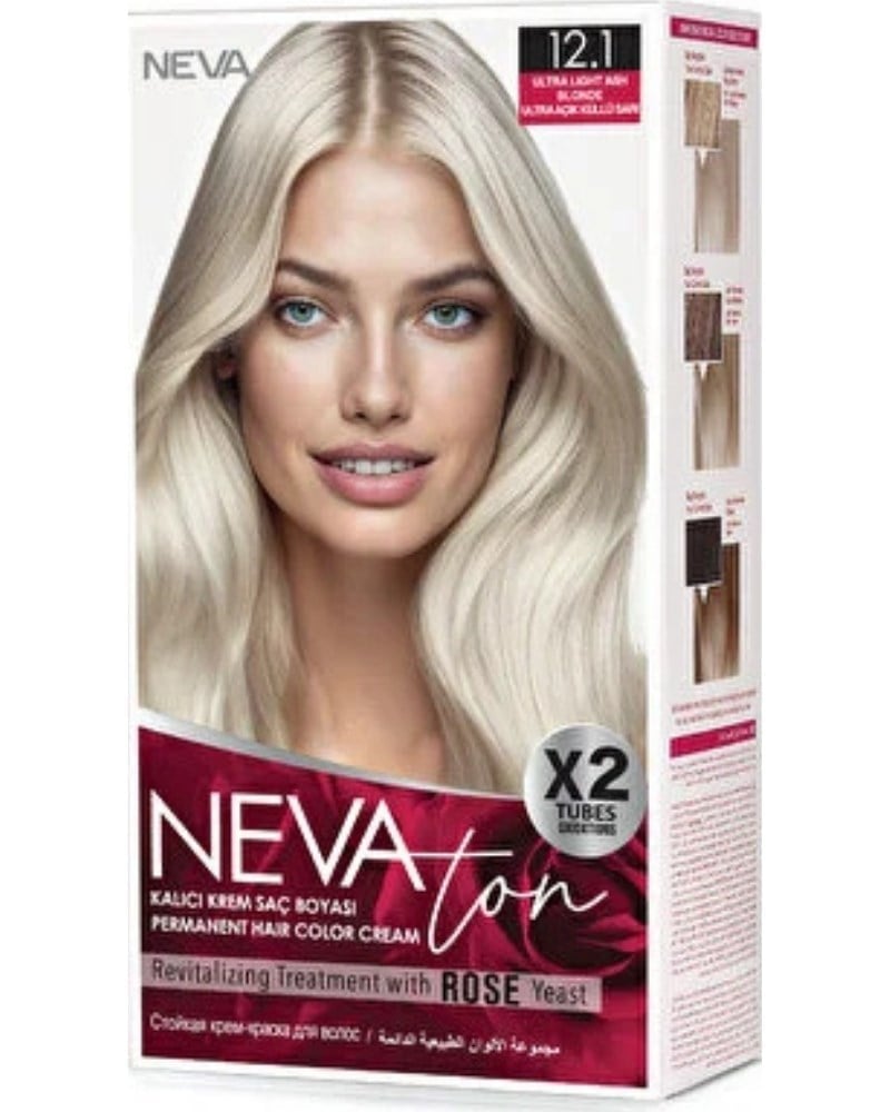 Nevaton Saç Boyası 12.1 Ultra Açık Sarı