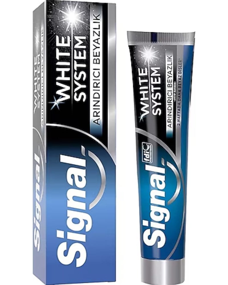 Signal White System Arındırıcı Beyazlık Diş Macunu 75ml