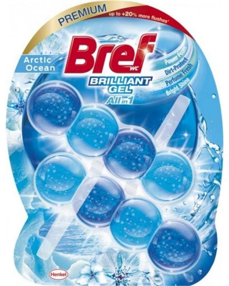 Bref Brilliant Gel Okyanus 2x42g