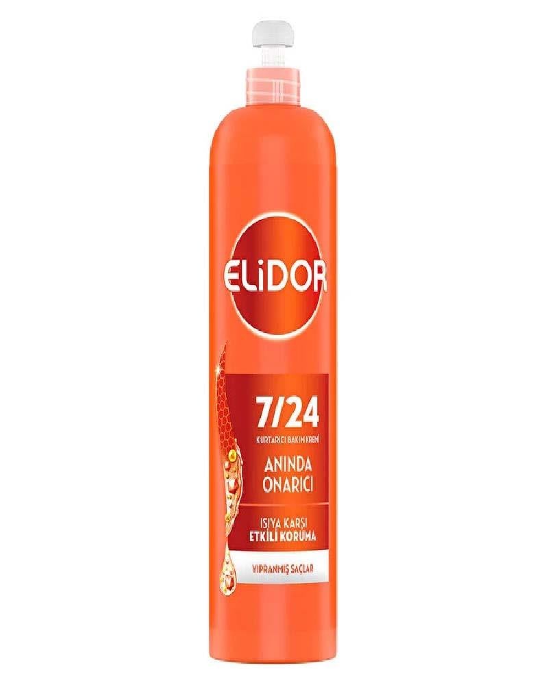 Elidor Saç Bakım Kremi 7/24 Kurtarıcı Anında Onarıcı Yıpranmış Saçlar 240 ml