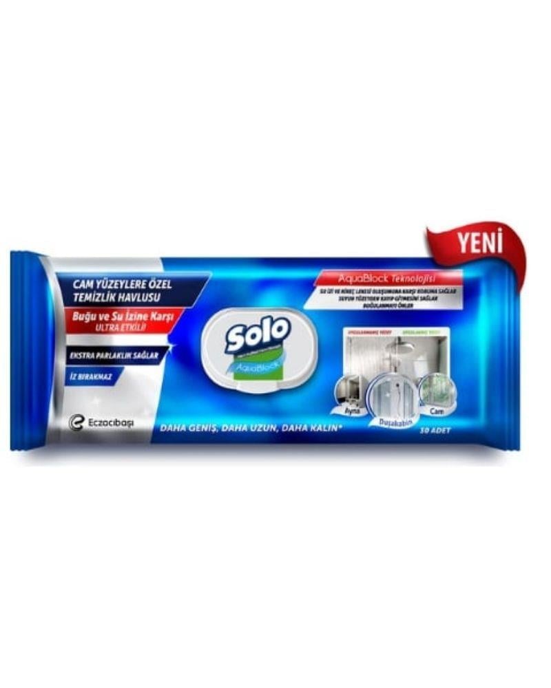 Solo Yüzey Temizlik Havlusu Aquablock 30'lu