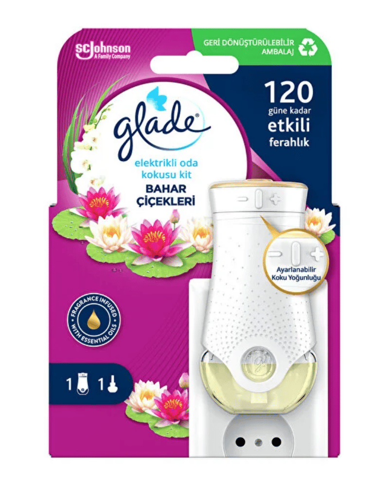 Glade Elektrikli Oda Kokusu Kit Bahar Çiçekleri