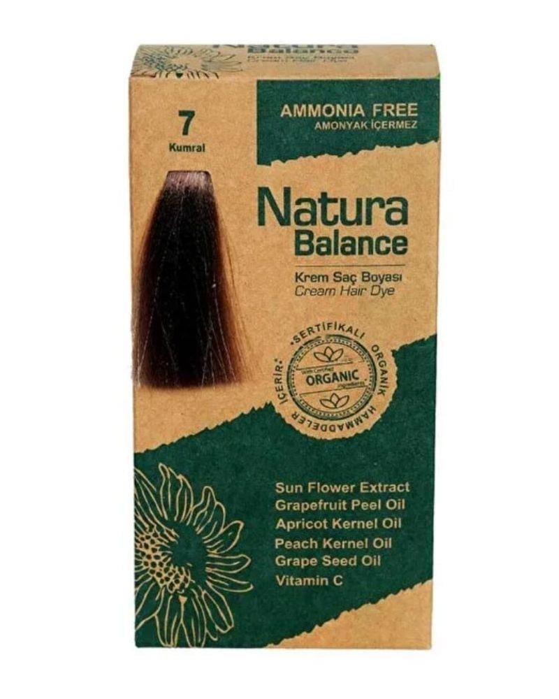 Natura Balance Saç Boyası 7 Kumral