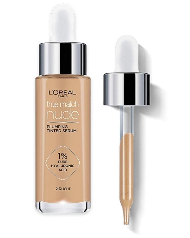L'Oréal Paris True Match Nude Serum Fondöten 30 ml – 2-3 Light