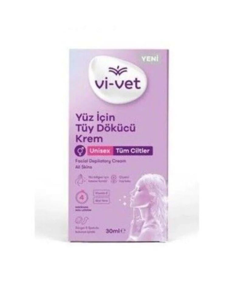 Vivet Tüy Dökücü Krem Yüz 30ml
