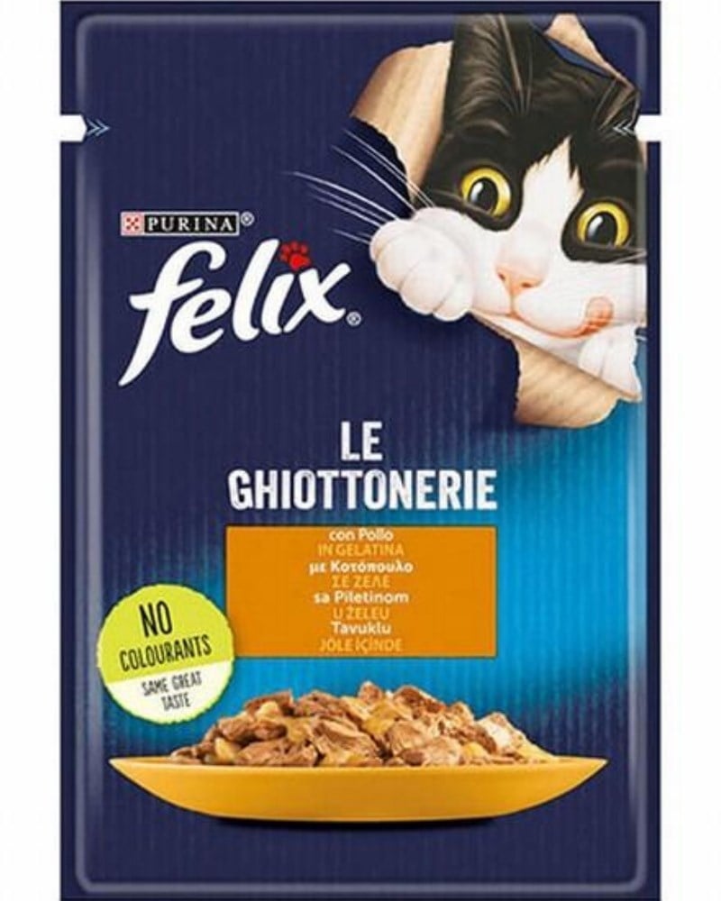 FELIX Pouch Ton Balıklı Yetişkin Kedi Konservesi 85 gr
