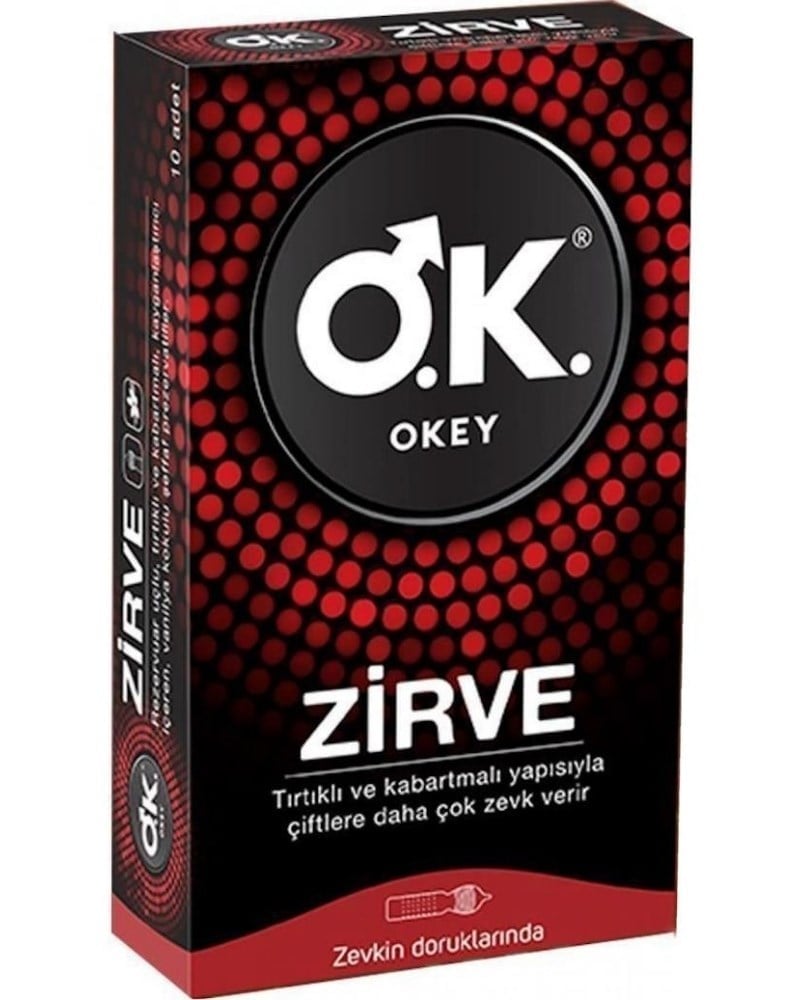 Okey Zirve Prezervatif 10'lu