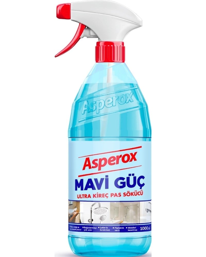 Asperox Peros Mavi Güç Kireç ve Pas Sökücü 1lt Temizleyici