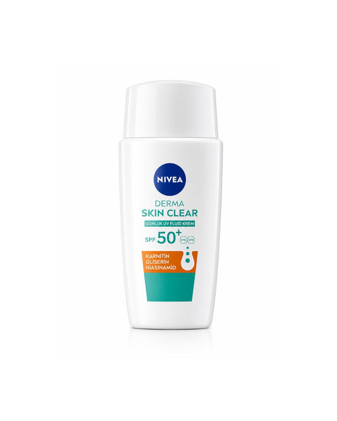 NIVEA VISAGE DER.SKI.CLE.FLUID KREM SPF50 40ML