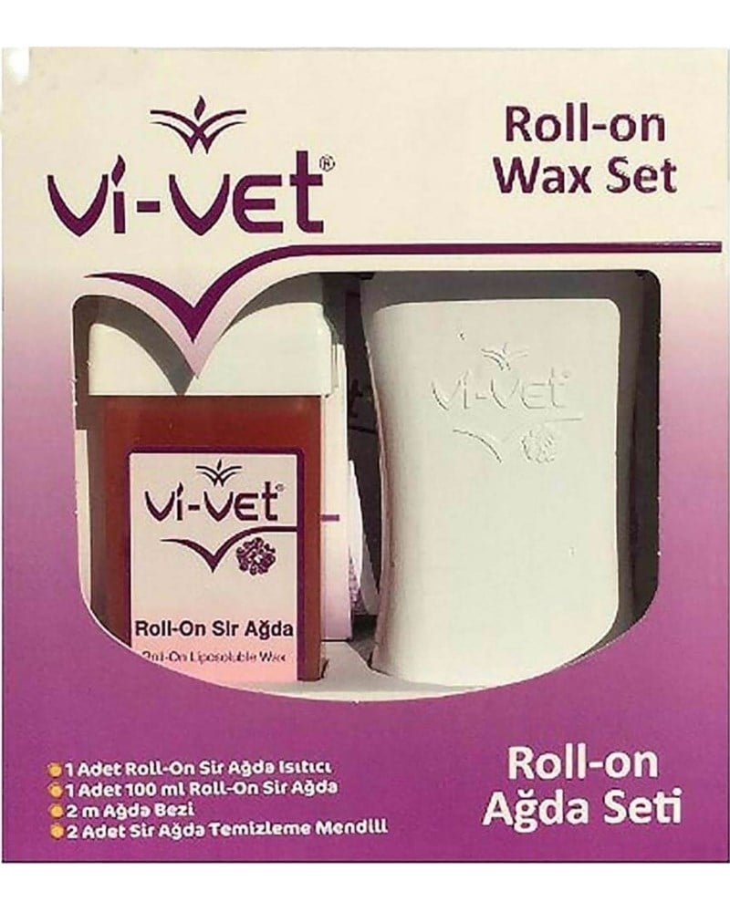 Vi-vet Roll-on Ağda Seti