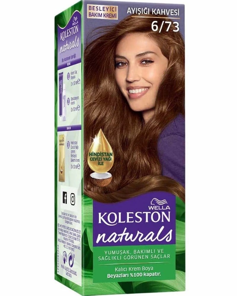 Wella Koleston Naturals Ayısıgı Kahvesı 6/73