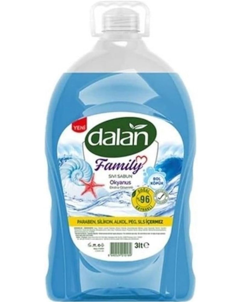 Dalan Sıvı Sabun Family 3 Litre Okyanus