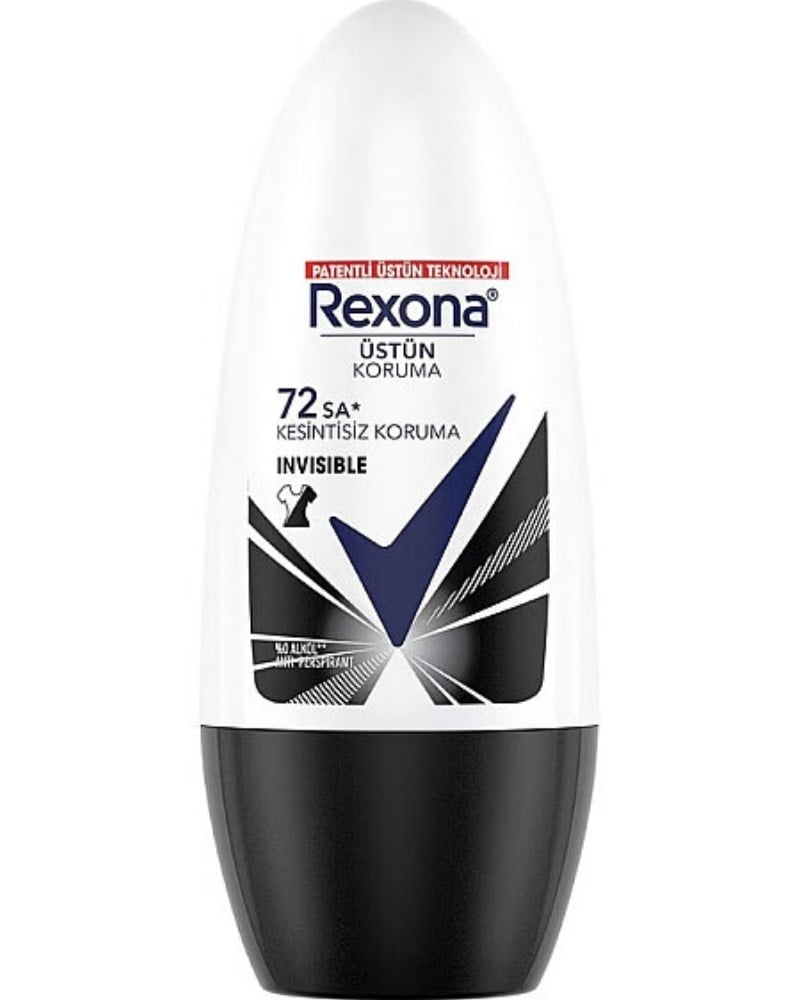 Rexona Kadın Roll On Black And White Invisible 50 ml