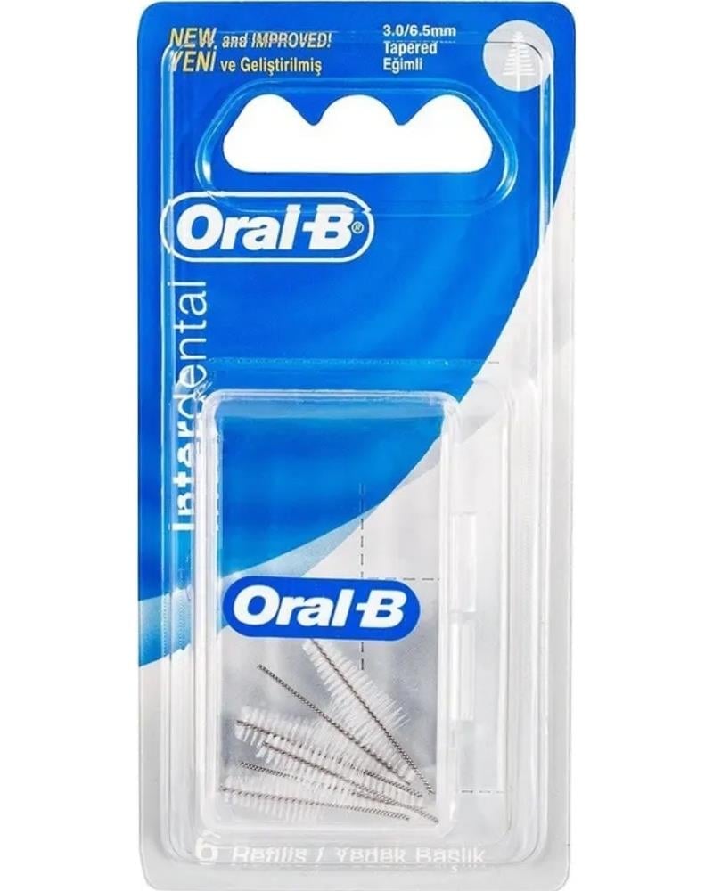 Oral-B Arayüz Diş Fırçası Yedeği Eğimli 6'lı