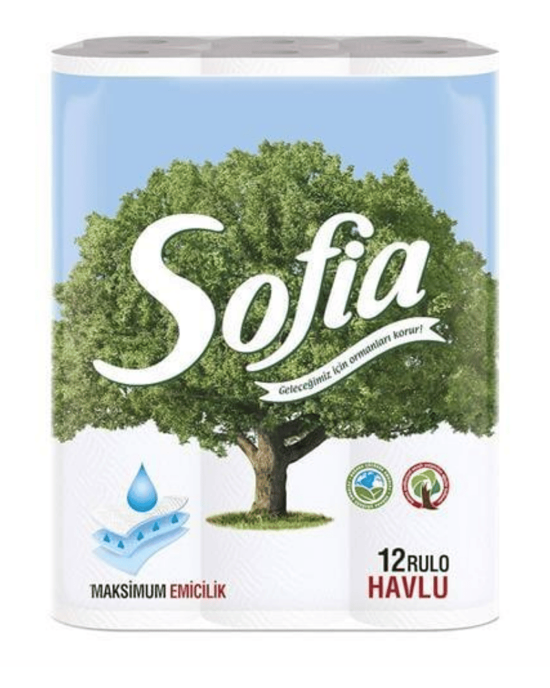 Sofia Havlu Kağıt 12li 3 Katlı
