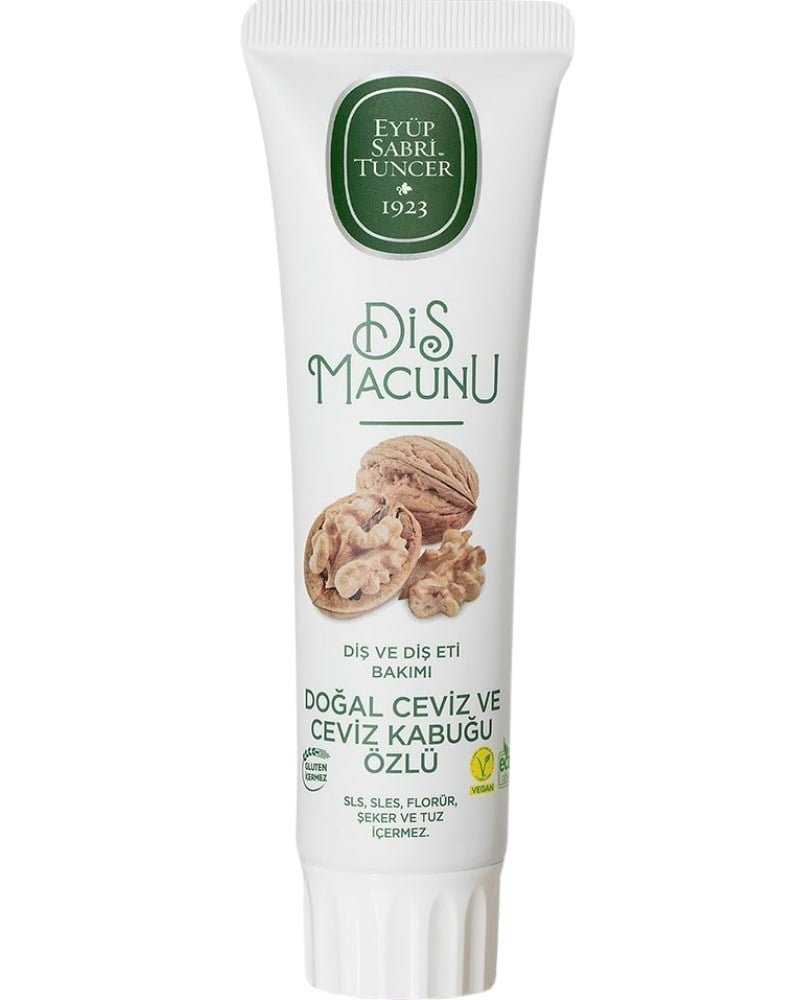 Eyüp Sabri Tuncer Doğal Ceviz Ve Ceviz Kabuğu Özlü Diş Macunu 90 ml
