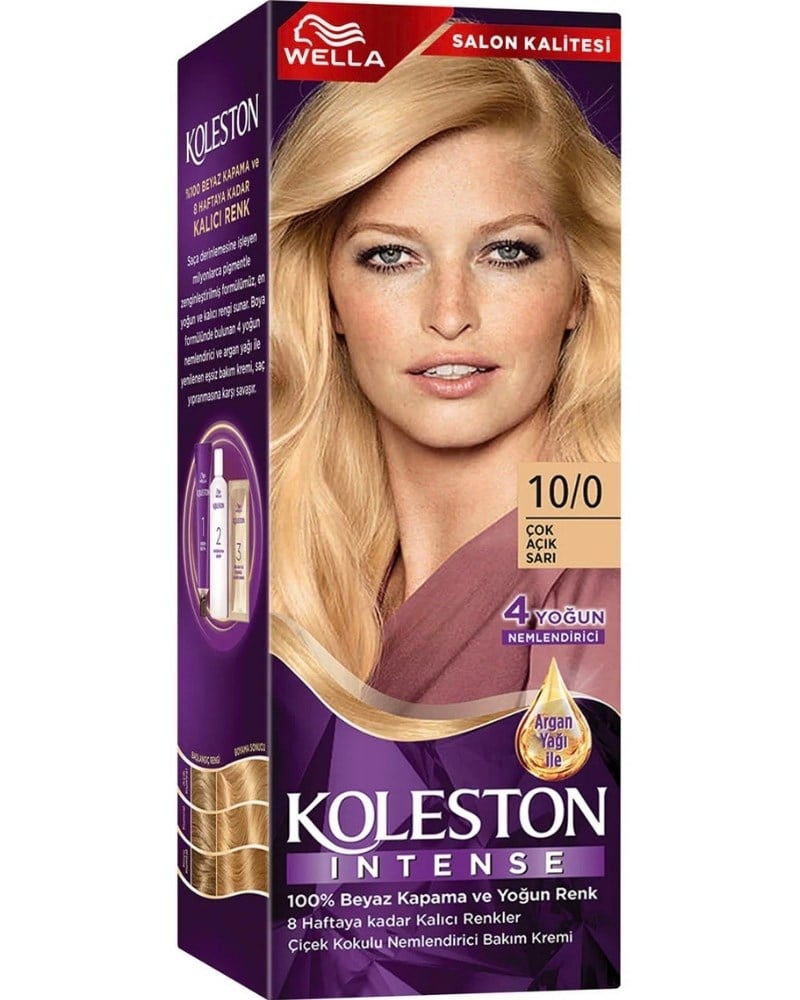 Wella Koleston Intense 10/0 Çok Açık Sarı