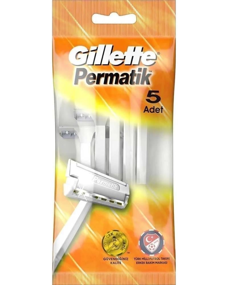 Gillette Permatik Kullan At Tıraş Bıçağı 5 Adet