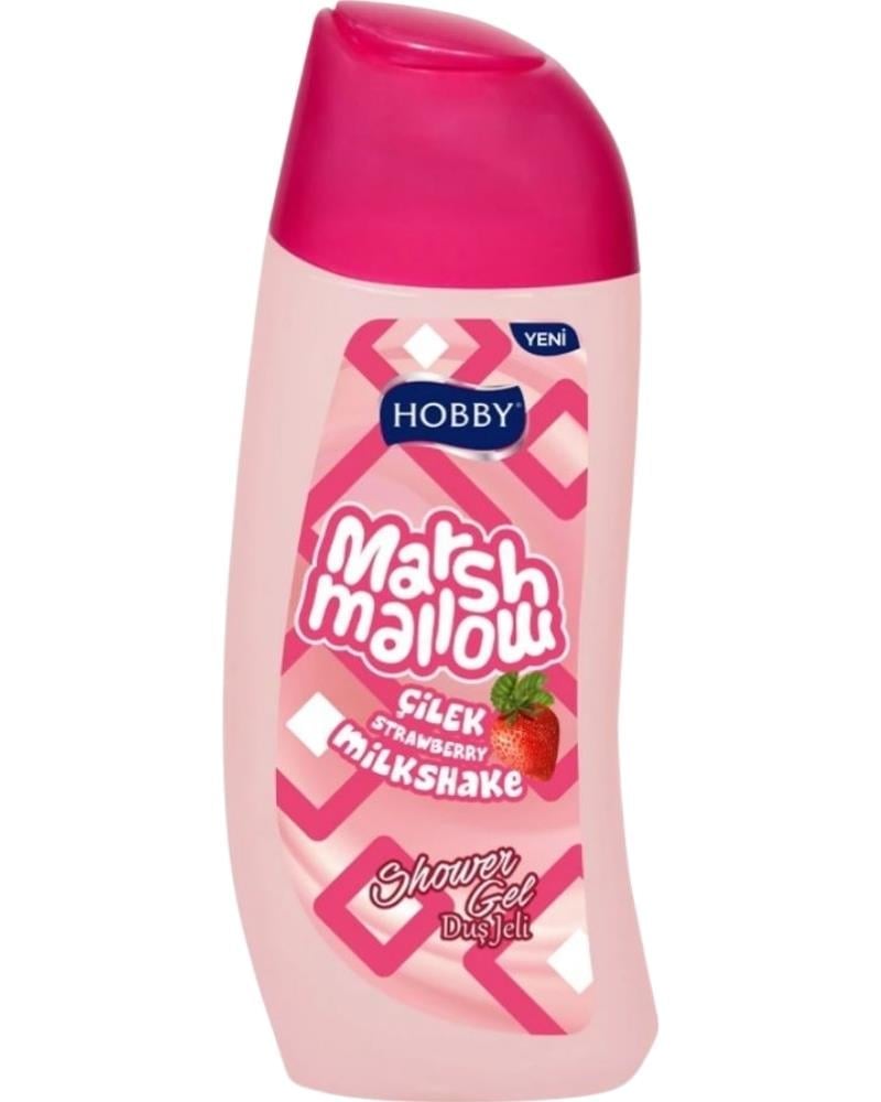Hobby Duş Jeli Marshmallow Strawberry 500ml