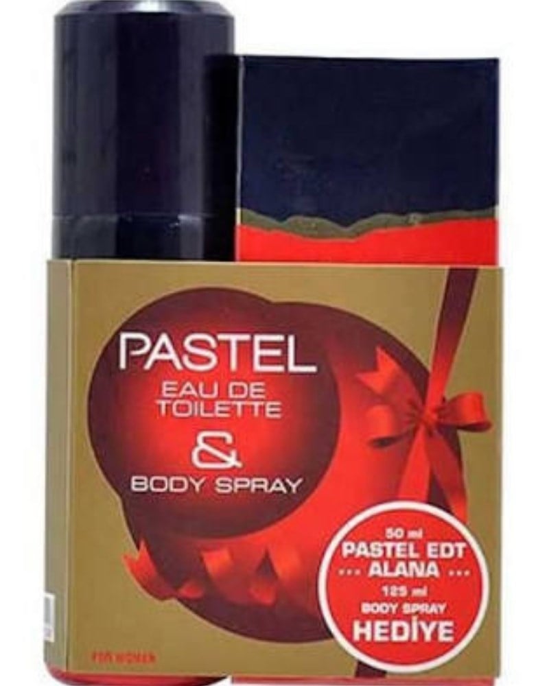Pastel For Women Edt 50 ml Deo Sprey 125 ml Kadın Parfüm Seti
