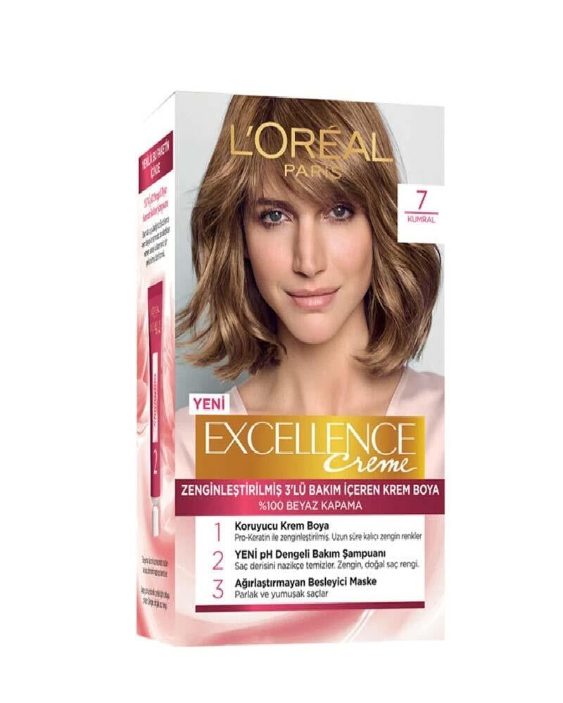 Loreal Paris Excellence Creme Saç Boyası 7 Kumral