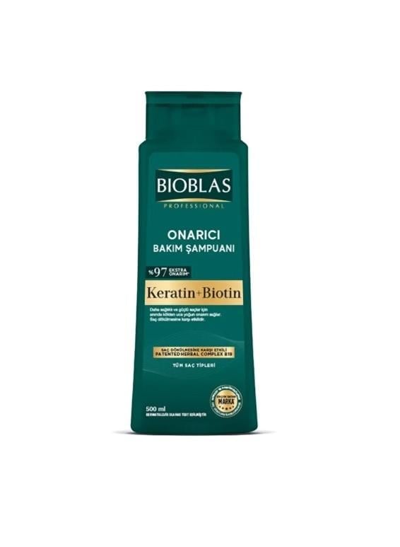 Bioblas Keratin Biotin Onarıcı Bakım Şampuanı 500 ml