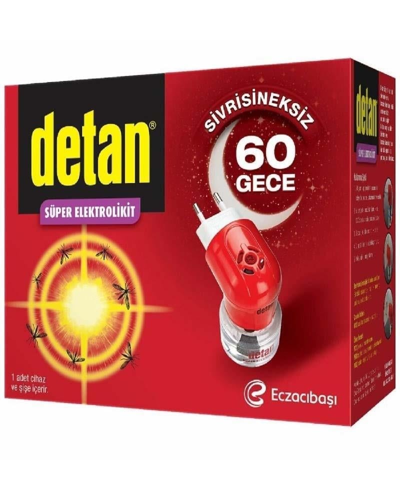 Detan Süper Elektrolikit Cihaz + Yedek 60 Gece