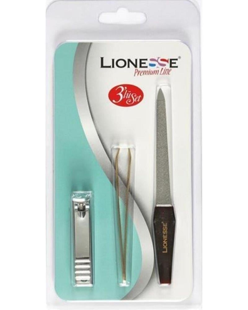 Lionesse Üçlü Set (CIMBIZ-MAKAS-TÖRPÜ)