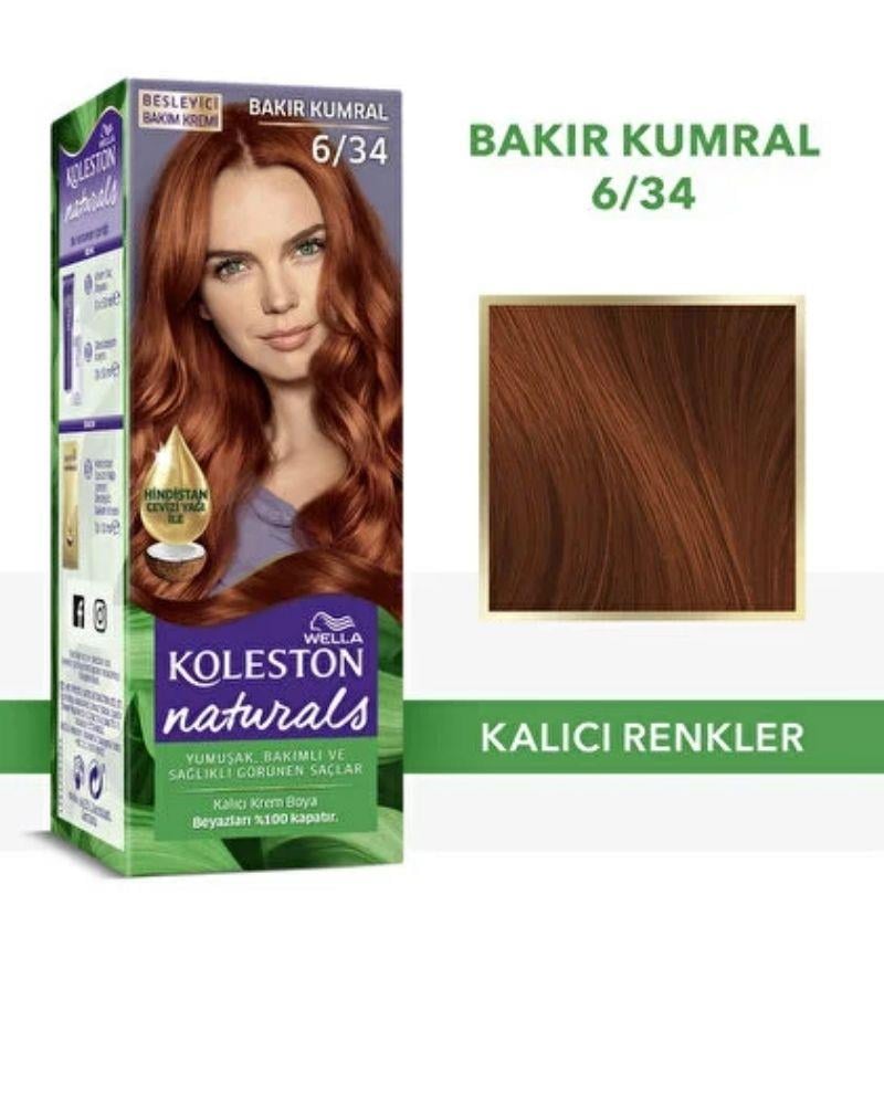 Koleston Naturals Saç Boyası Bakır Kumral 6-34