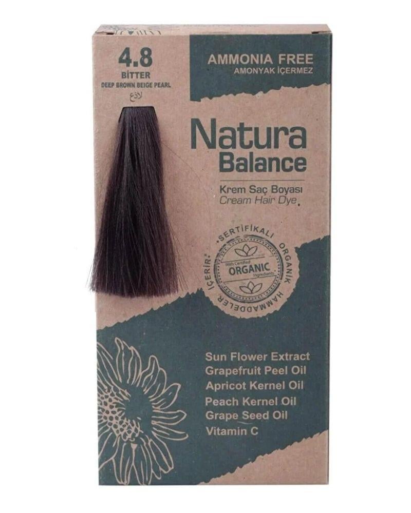 Natura Balance saç boyası 4.8 Bitter