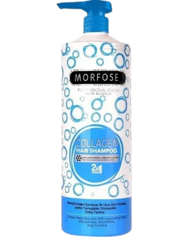 Morfose Kolajen Içeren Saç Bakım Şampuanı 1000 ml - Zayıf Ve Zarar Görmüş Saçlar