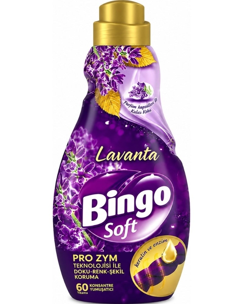 Bingo Soft Konsantre Yumuşatıcı 1440ml Lavanta