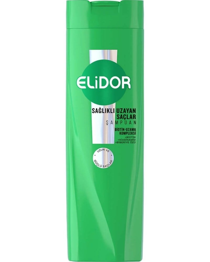 Elidor Sağlıklı Uzayan Saçlar Için Şampuan 400 Ml