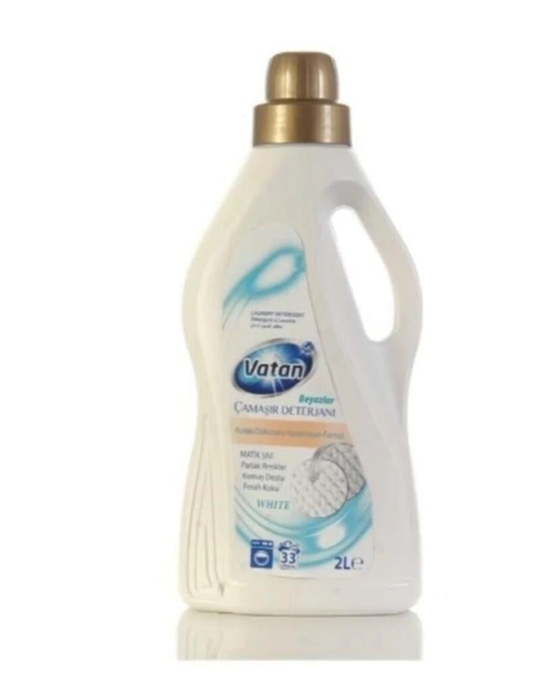 Vatan Sıvı Çamaşır Deterjanı Beyaz 2000 ml