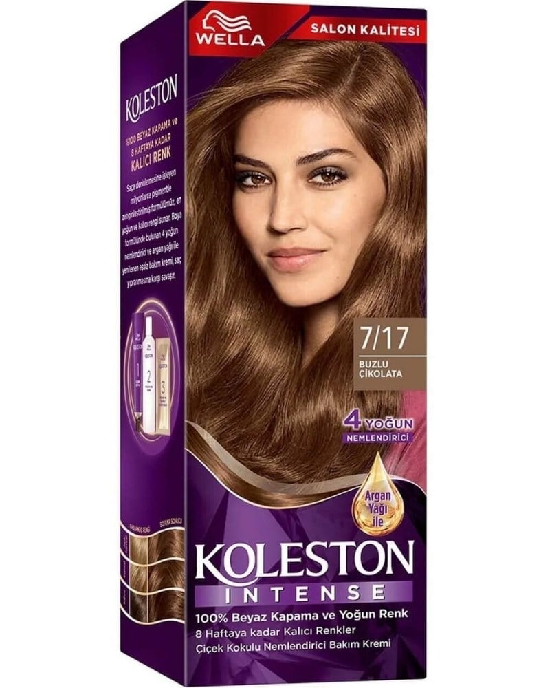 Wella Koleston Intense Saç Boyası 7/17 Buzlu Çikolata