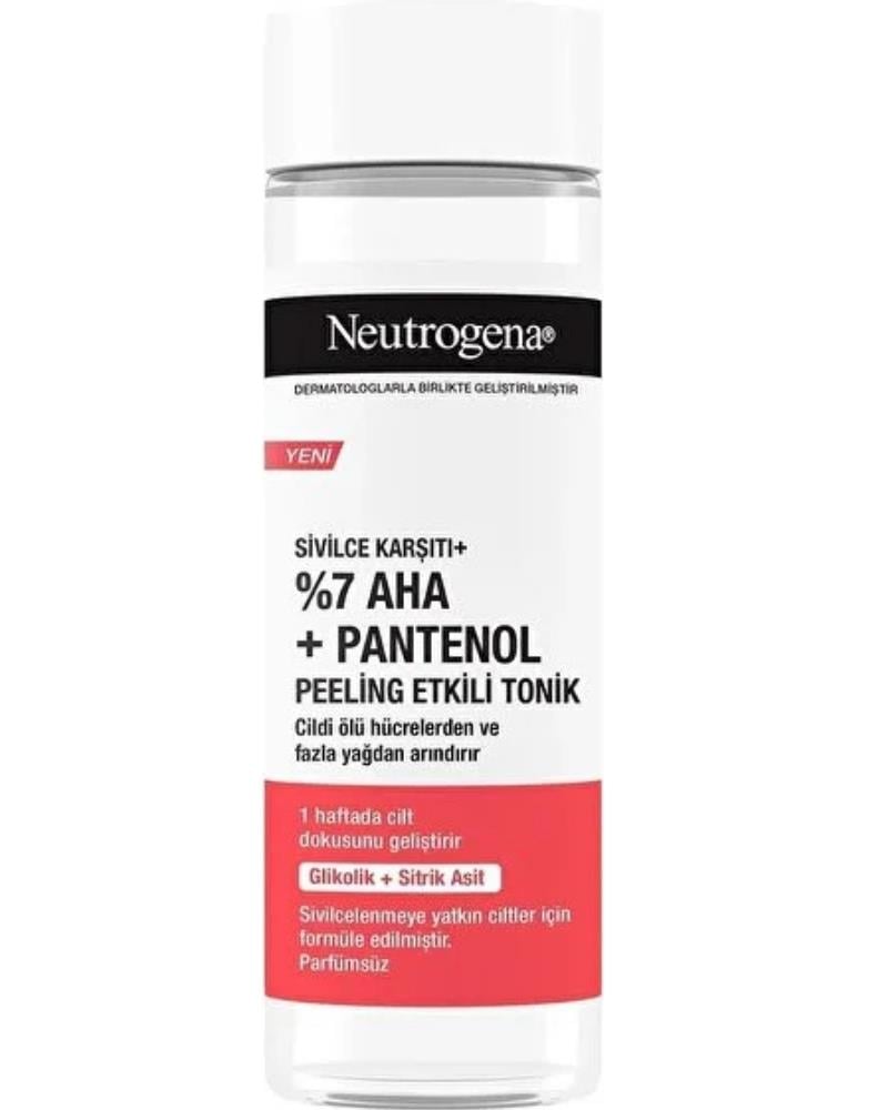 Neutrogena Sivilce Karşıtı Plus Peeling Etkili Tonik