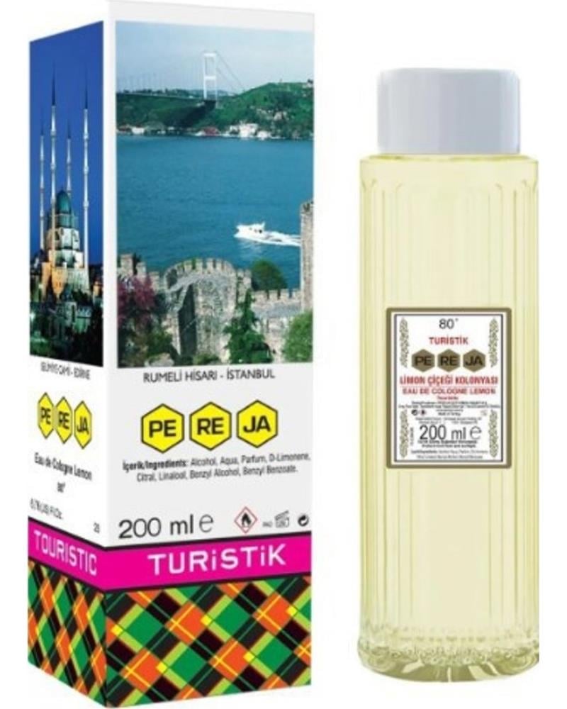 Pereja Limon Kolonyası 200 ml Cam Şişe