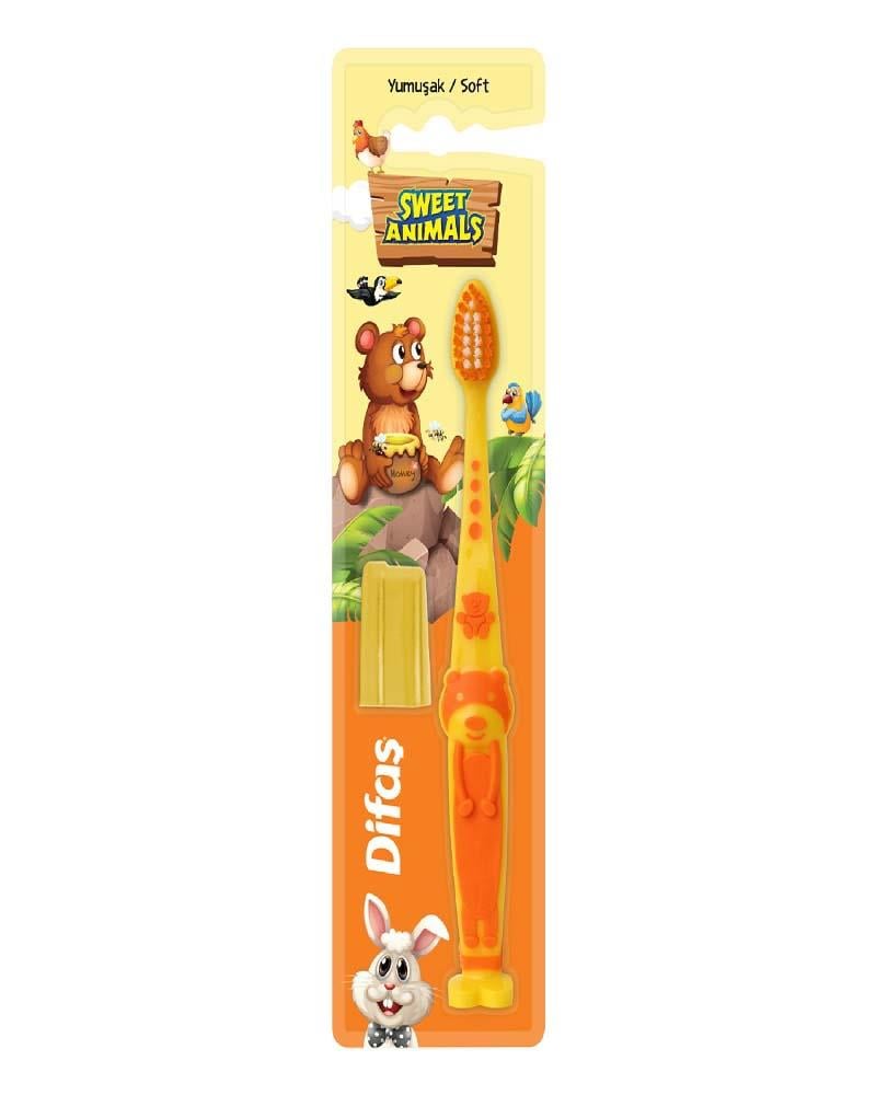 Difaş Sweet Animals Diş Fırçası Yumuşak