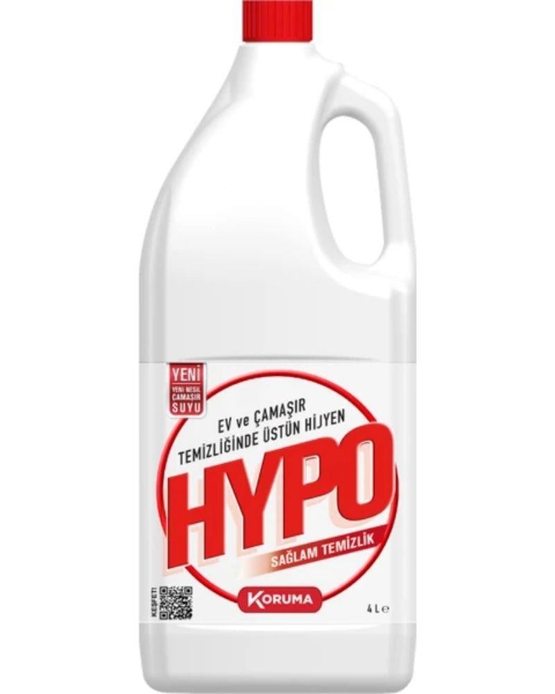Hypo Çamaşır Suyu 4 Litre Güçlü Hijyen