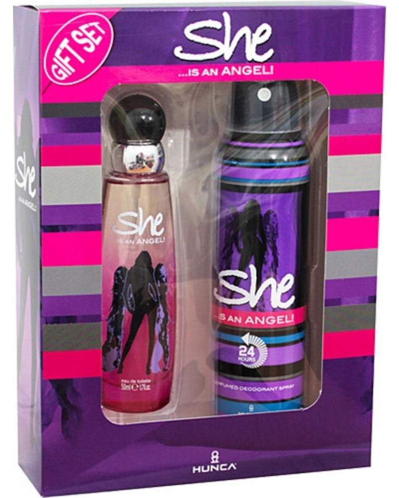 She Is An Angel EDT 50 ml + Deodorant Sprey 150 ml Kadın Parfüm Seti