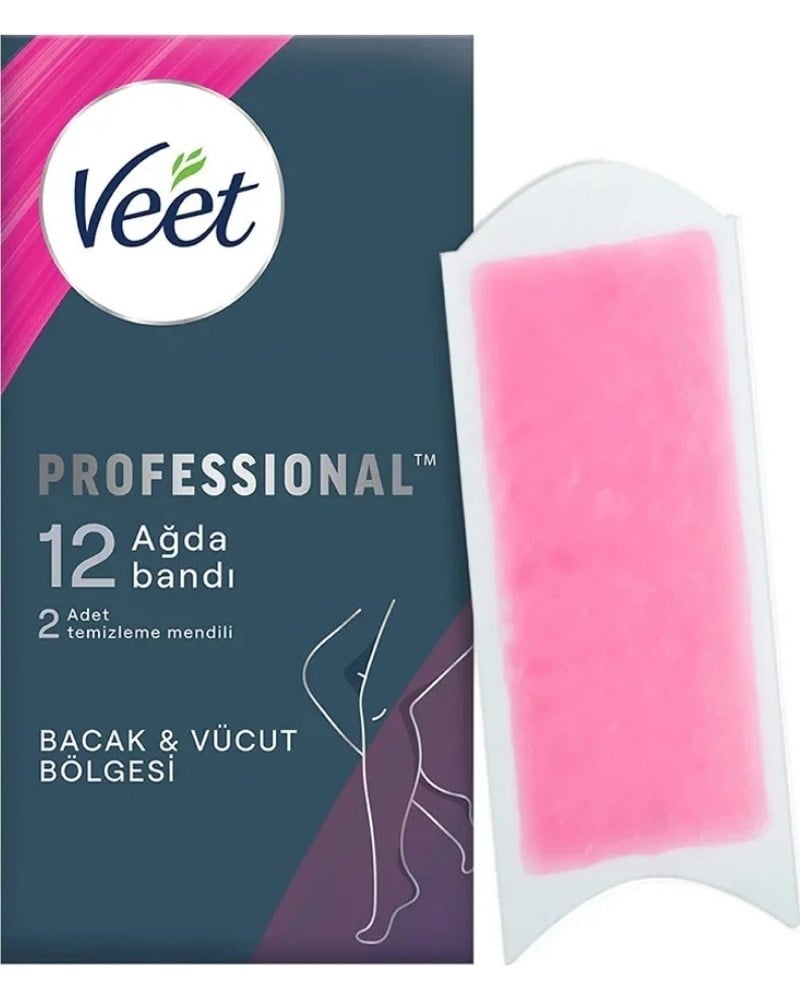 Veet Professional Ağda Bandı Normal 12'li