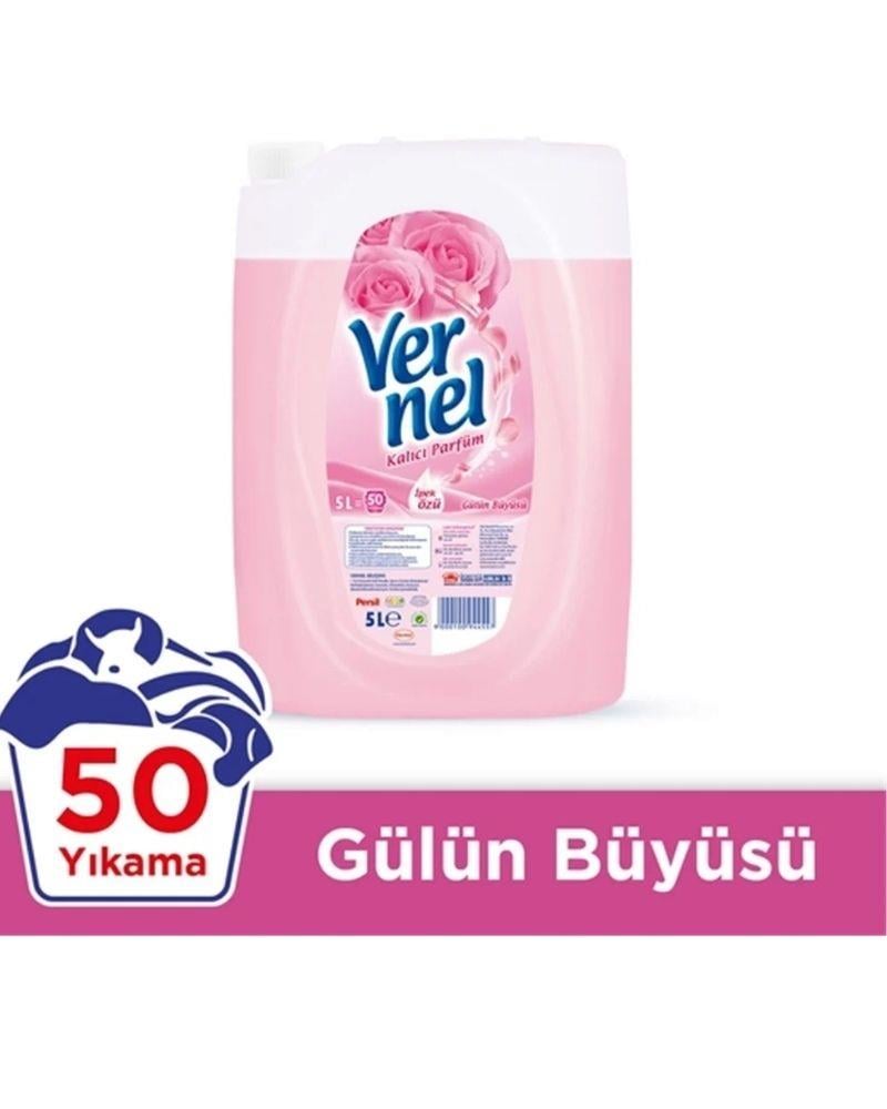 Vernel Gülün Büyüsü Yumuşatıcı 50 Yıkama 5 lt